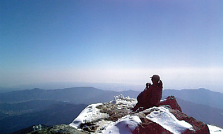 筑波山、山頂