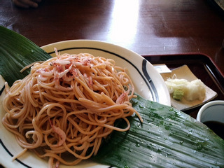 桜えびのお蕎麦